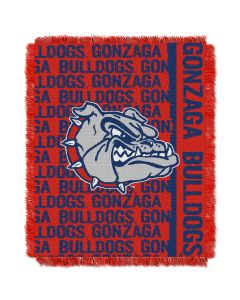 The Northwest Company Gonzaga College 48x60 Triple Woven Jacquard Throw - Double Play Series