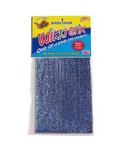 Wikki Stix 6" 36/Pkg-Navy Blue