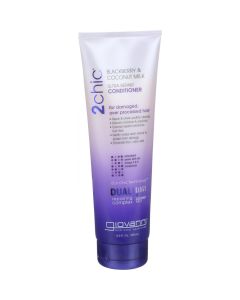 Giovanni Hair Care Products Conditioner - 2chic - Ultra Repair - Blackberry and Coconut Milk - 8.5 oz