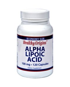 Healthy Origins Alpha Lipoic Acid - 100 mg - 120 Caps
