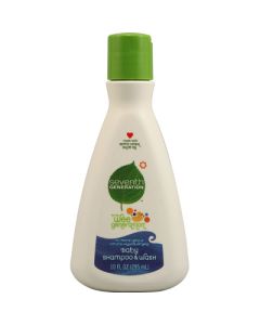 Seventh Generation Wee Generation Baby Shampoo and Wash - 10 fl oz - Case of 3