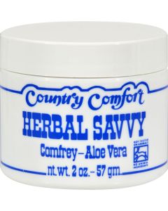 Country Comfort Herbal Savvy Comfrey Aloe Vera - 2 oz