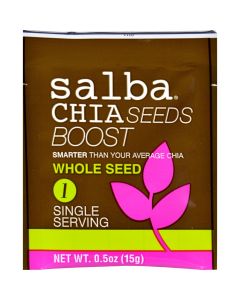 Salba Smart Chia Boost - Whole Seed - Case of 14 - .5 oz