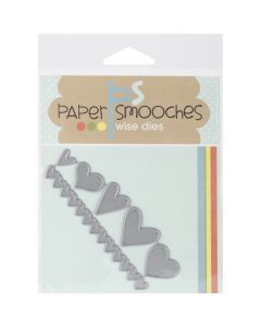 Paper Smooches Die-Hearts