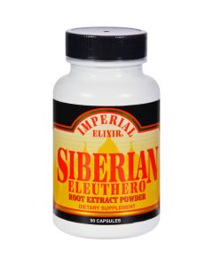 Imperial Elixir Ginseng - Siberian Eleuthero - 2500 mg - 50 Capsules