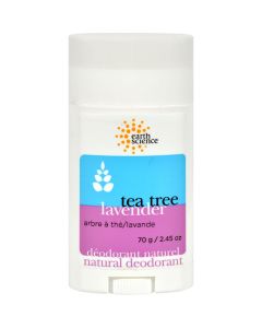 Earth Science Natural Tea Tree Deodorant Lavender - 2.5 oz
