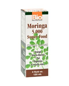 Bio Nutrition Moringa Super Food - 5000 mg - 4 fl oz