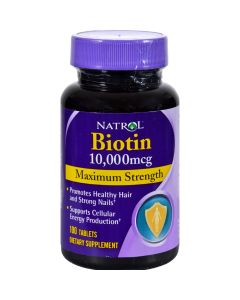 Natrol Biotin - 10000 mcg - 100 Tablets