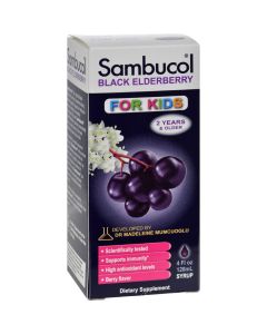 Sambucol Black Elderberry Liquid For Kids - 4 fl oz