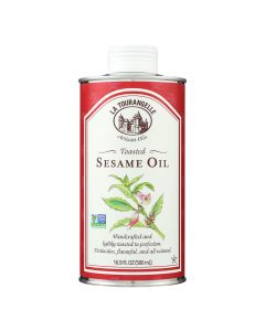 La Tourangelle Sesame Oil - Case of 6 - 16.9 Fl oz.