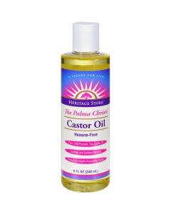 Heritage Products Castor Oil Hexane Free - 8 fl oz