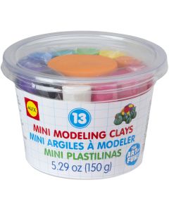 Alex Toys Mini Modeling Clay .4oz 13/Pkg-Assorted Colors