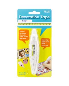 Plus Corporation Decoration Tape Pen-Ruler