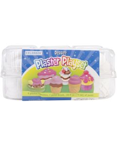 Colorbok Plaster Playset-Dessert