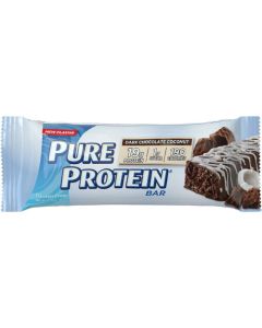 Pure Protein Bar - Dark Chocolate Coconut - 50 grams - 1 Case