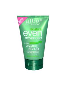 Alba Botanica Natural Even Advanced Sea Algae Enzyme Scrub - 4 fl oz
