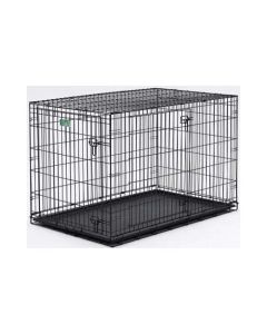 Midwest Dog Double Door i-Crate Black 36" x 23" x 25"