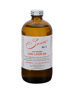 Sonne's Old Fashioned Cod Liver Oil No 5 - 16 fl oz