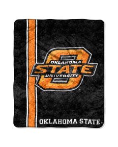 The Northwest Company Oklahoma State College "Jersey" 50x60 Sherpa Throw