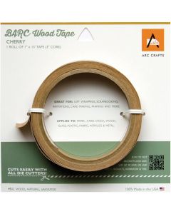Arc Crafts Barc Wood Adhesive Tape 1"X15'-Cherry
