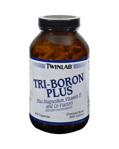 Twinlab Tri-Boron Plus - 240 Capsules