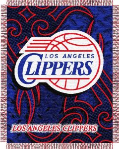 The Northwest Company Clippers 48"x60" Triple Woven Jacquard Throw (NBA) - Clippers 48"x60" Triple Woven Jacquard Throw (NBA)