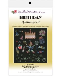 Quilled Creations Quilling Kit-Birthday