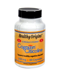 Healthy Origins Cognizin Citicoline - 250 mg - 60 Capsules