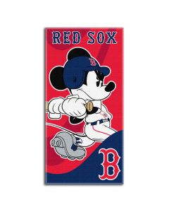 The Northwest Company Red Sox 30"x60" Mickey Beach Towel (MLB) - Red Sox 30"x60" Mickey Beach Towel (MLB)
