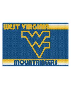 The Northwest Company West Virginia College "Old Glory" 39x59 Acrylic Tufted Rug