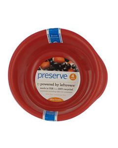 Preserve Everyday Bowls - Pepper Red - Case of 8 - 4 Packs - 16 oz