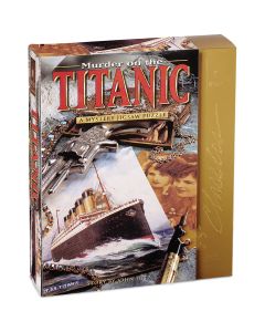 University Games Jigsaw Shaped Puzzle 1000 Pieces 23"X29"-Murder On The Titanic
