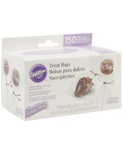 Wilton Treat Bags 4"X6" 150/Pkg-Clear