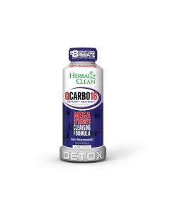 Herbal Clean QCARBO16 Mega Strength Grape - 16 fl oz