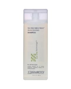 Giovanni Hair Care Products Giovanni Shampoo Tea Tree Triple Treat - 8.5 fl oz